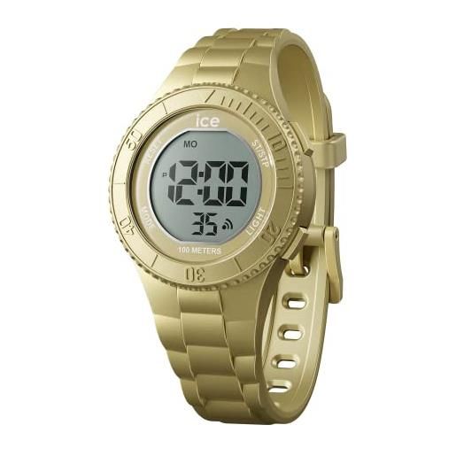 Ice-watch - ice digit gold metallic - orologio oro da bambini con cinturino in plastica - 021277 (small)