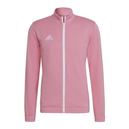 adidas entrada 22 track top giacca, semi pink glow, s uomo