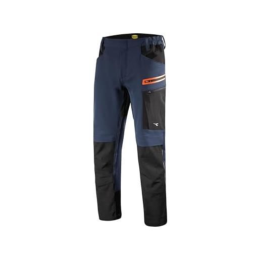 Diadora utility - pantalone - pant hybrid performance l/black/blue denim