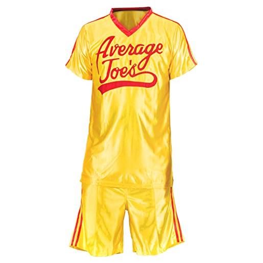 Costume Agent dodgeball average joe's erwachsene gelb jersey kost¼m set (medium)