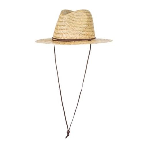 Quiksilver cappello di paglia jettyside ii estivo cappelli da spiaggia l/xl (58-60 cm) - natura
