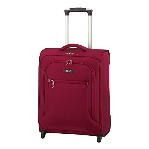 D & N d&n travel line 6404 bagaglio a mano, 49 cm, 32 liters, rosso (bordeaux)