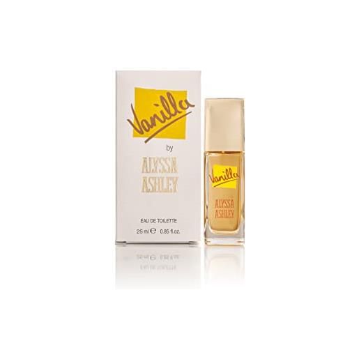 Alyssa ashley - vanilla eau de toilette, profumo alla vaniglia - 25ml