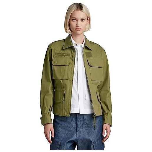 G-STAR RAW women's vintage worker jacket , verde (smoke olive d23014-d342-b212), m