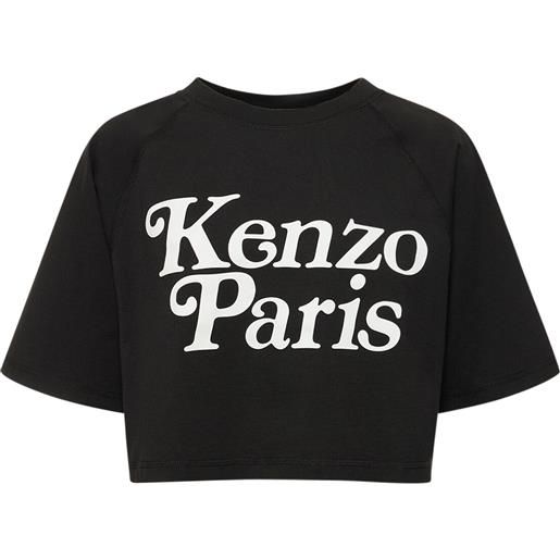 KENZO PARIS t-shirt boxy fit kenzo x verdy in cotone
