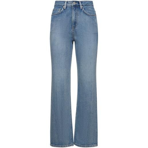 DUNST jeans larghi loose fit in denim di cotone