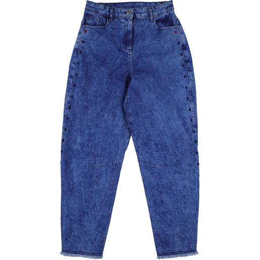 MONNALISA jeans in denim washed stretch