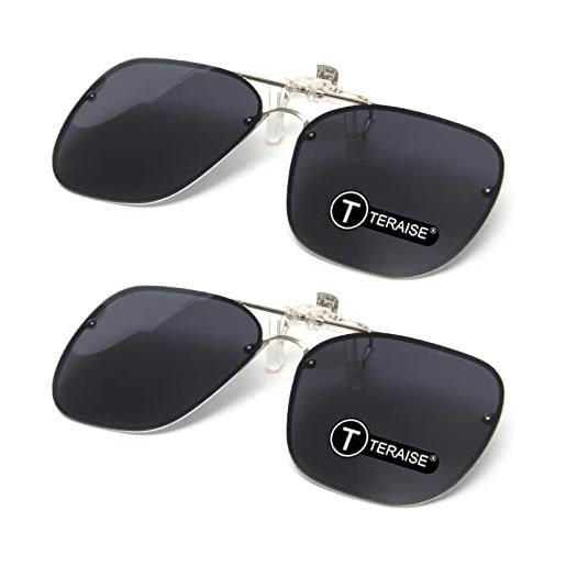 Clip per occhiali da sole Allround per chi porta gli occhiali, lenti  polarizzate - PEARL