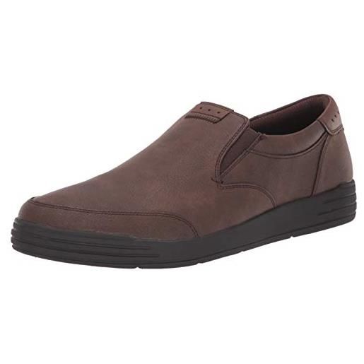 Nunn Bush kore city walk, punta a mocassino, stile sneaker, uomo, grigio, 45.5 eu larga