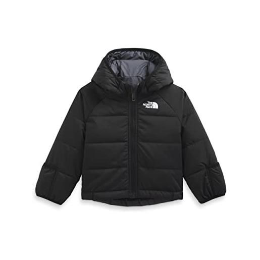 The North Face baby reversible perrito hooded jacket, tnf black, 18-24 months