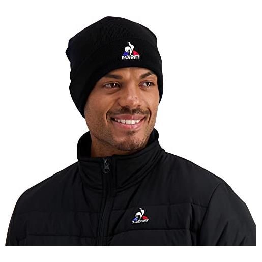 Le Coq Sportif ess bonnet n°2 black, cappello, 