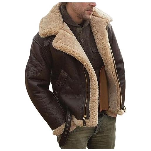 Dvbfufv giacca da uomo autunno inverno giacca calda leggera antivento da uomo