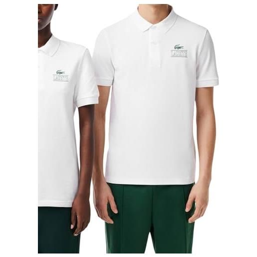 Lacoste ph1136 polo paris regular fit, blanc, s unisex