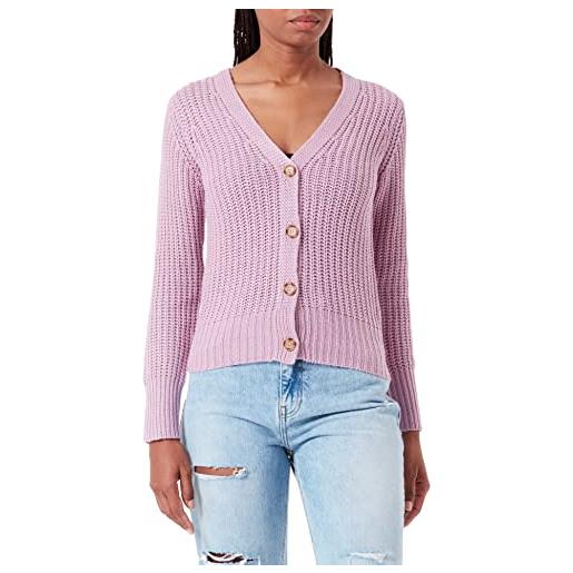 SOYACONCEPT sc-remone short knit cardigan maglione, violet mist, s donna