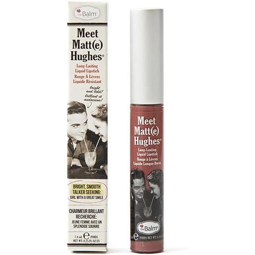 The Balm meet matt(e) hughes committed rossetto lunga tenuta non appiccica 7,4 ml applicatore