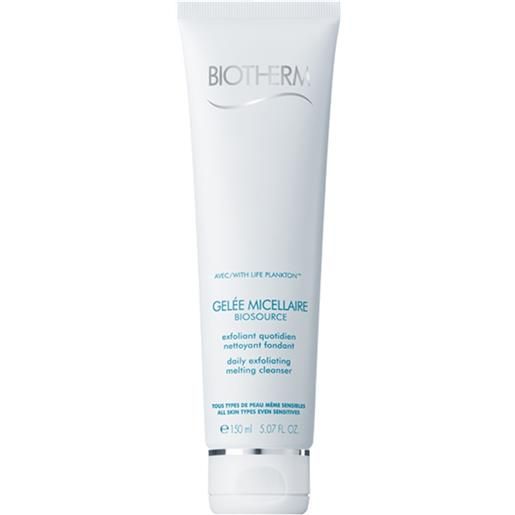 BIOTHERM biosource exfoliating & cleasing gelée micellaire purificante 150 ml