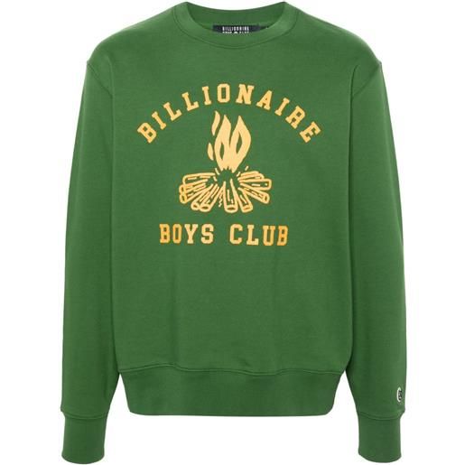 Billionaire Boys Club felpa campfire - verde