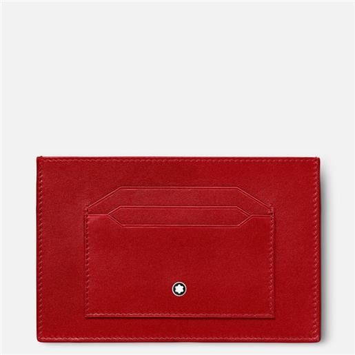 MONTBLANC porta carte credito rosso MONTBLANC meisterstuck