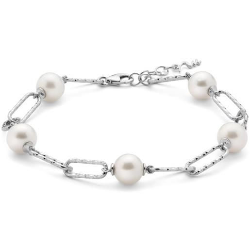 MILUNA bracciale catena perle donna MILUNA i gioielli di miss italia