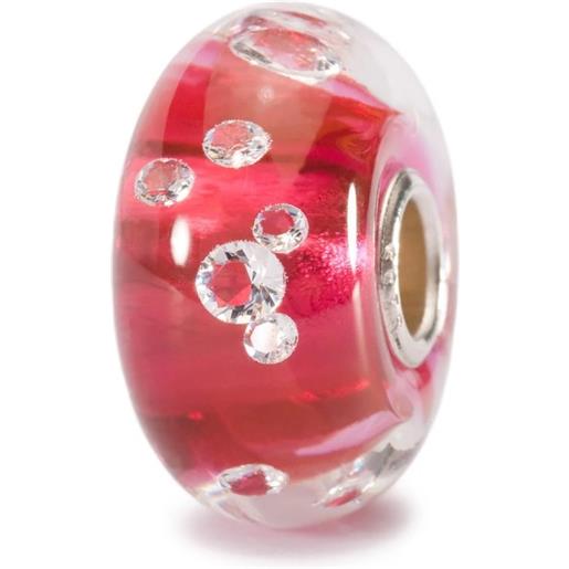 TROLLBEADS bead diamante rosa donna TROLLBEADS