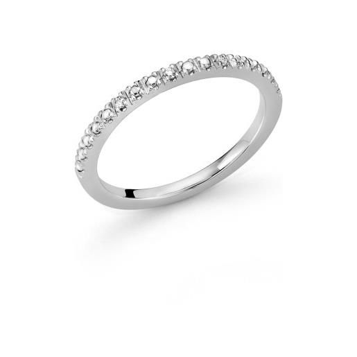 MILUNA anello in argento m14 donna MILUNA diamantissima