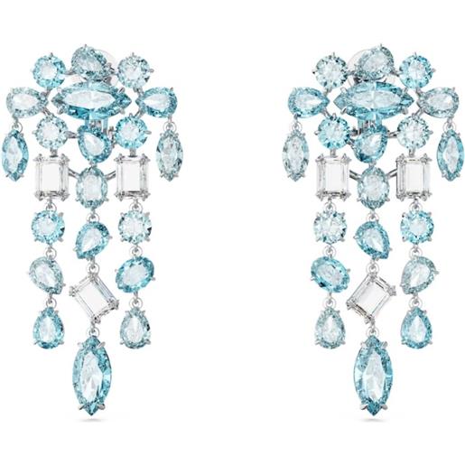 SWAROVSKI orecchini chandelier extra lunghi blu donna SWAROVSKI