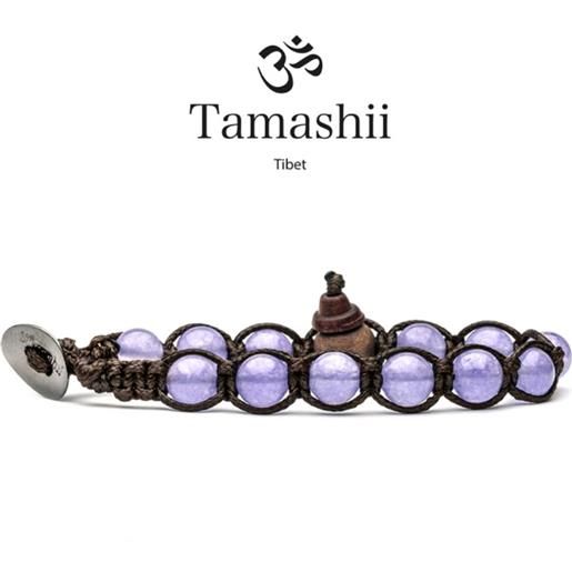 TAMASHII bracciali giada lavanda uomo-donna TAMASHII 8 mm