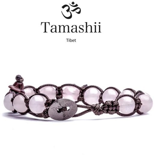 TAMASHII bracciale quarzo rosa uomo-donna TAMASHII 8 mm