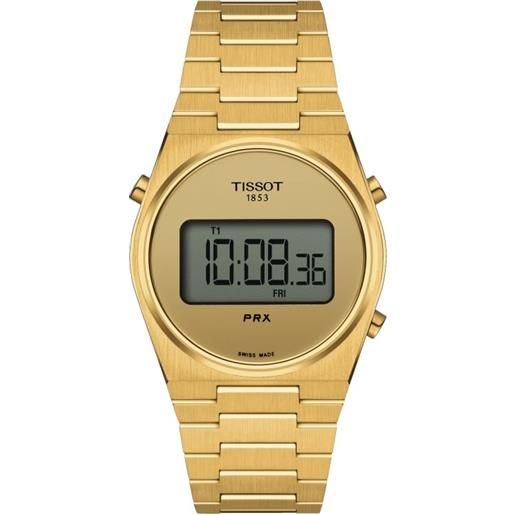 TISSOT orologio digital 35mm pvd oro uomo-donna TISSOT prx
