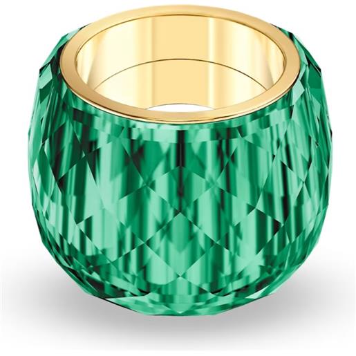 SWAROVSKI anello nirvana verde finitura tono dorato donna SWAROVSKI