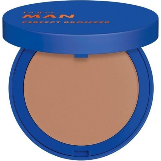 Pupa man perfect bronzer polvere perfezionatrice 6,5 gr 02 medium-dark skin