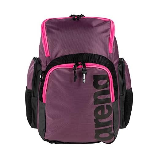 ARENA spiky iii backpack 35, zaino unisex adulto, plum-neon_pink, tu