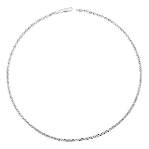 Orphelia jewelry zk-2620 - collana unisex, argento sterling 925, 450 mm