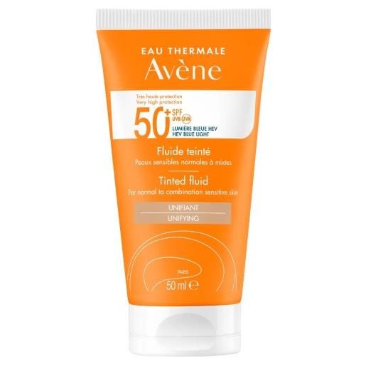 Avene solari fluido viso colorato spf 50+ 50ml