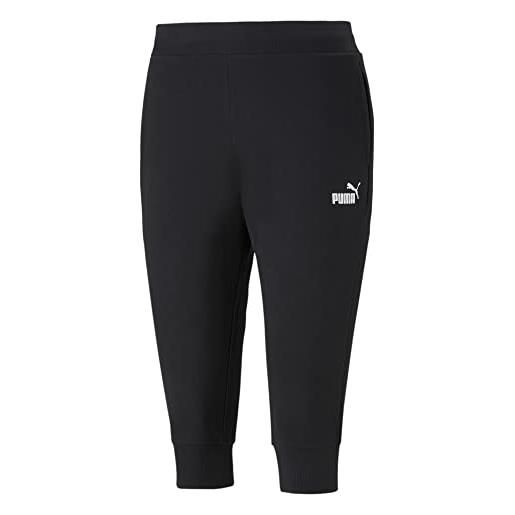 PUMA pumhb|#puma ess capri sweatpants tr pantaloni tuta, donna, puma black, l