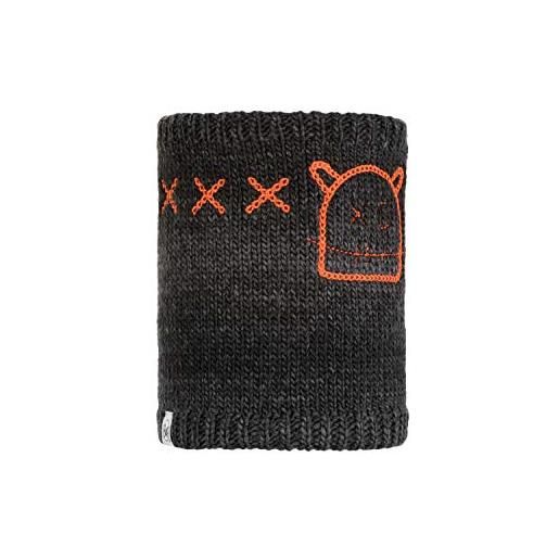 Buff - scaldacollo a maglia, per bambini, motivo: monster jolly jnr, nero, taglia unica