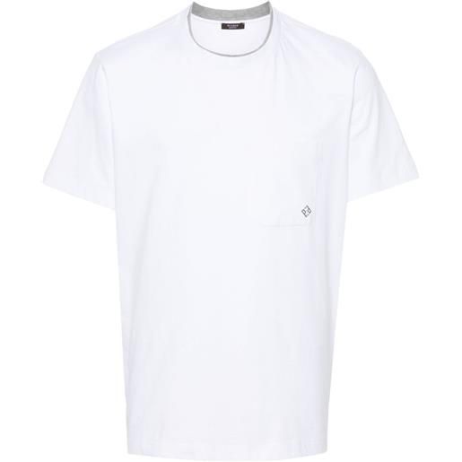 Peserico t-shirt con stampa - bianco