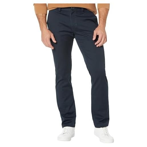 Volcom frickin-pantaloni chino elasticizzati, vestibilità moderna, carbone heather 1, 32w x 32l uomo