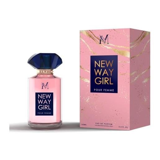MONTAGE profumo da donna eau de parfum new way girl pour femme MONTAGE brands100ml