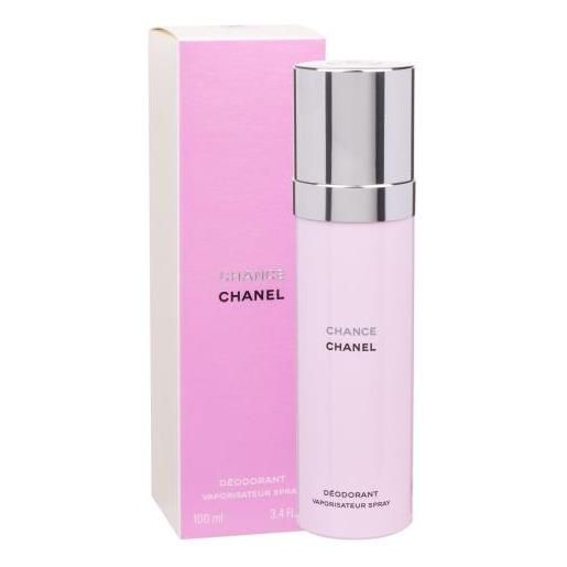 Chanel chance 100 ml spray deodorante senza alluminio per donna