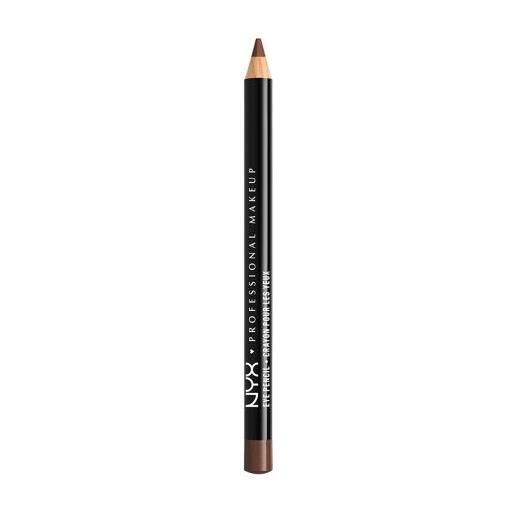 NYX Professional Makeup slim eye pencil eyeliner in crema 1 g tonalità 903 dark brown