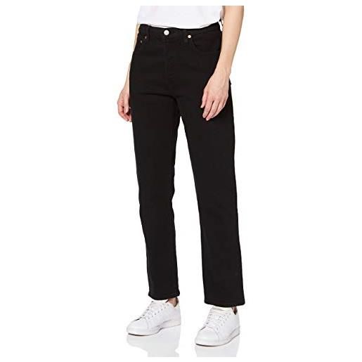Levi's 501® crop, jeans donna, medium indigo worn in, 26w / 28l