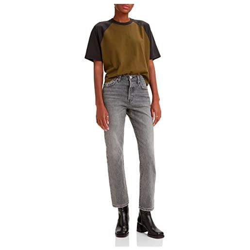 Levi's 501® crop, jeans donna, sansome breeze stone, 26w / 26l