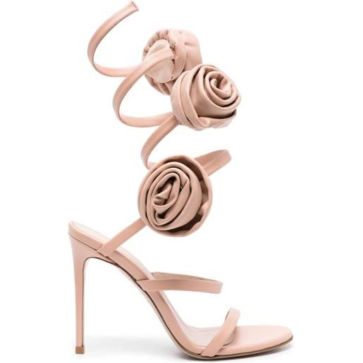 Le Silla sandali rose 110mm - toni neutri
