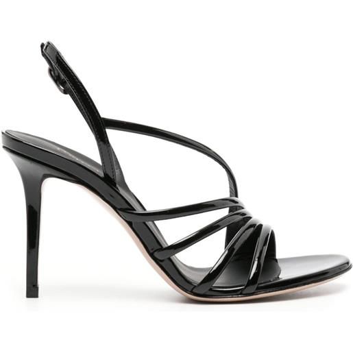 Le Silla sandali scarlet 105mm - nero