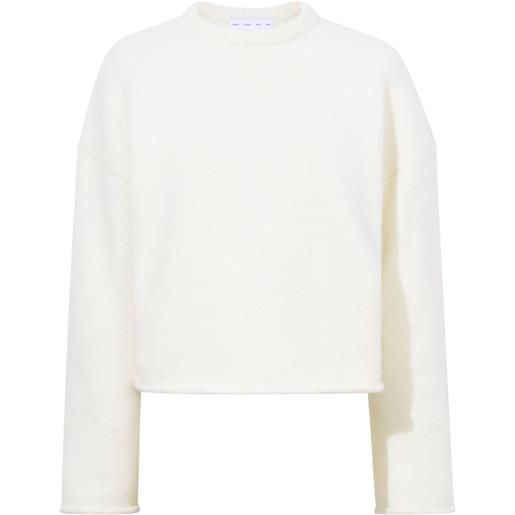 Proenza Schouler White Label maglione girocollo tara - bianco