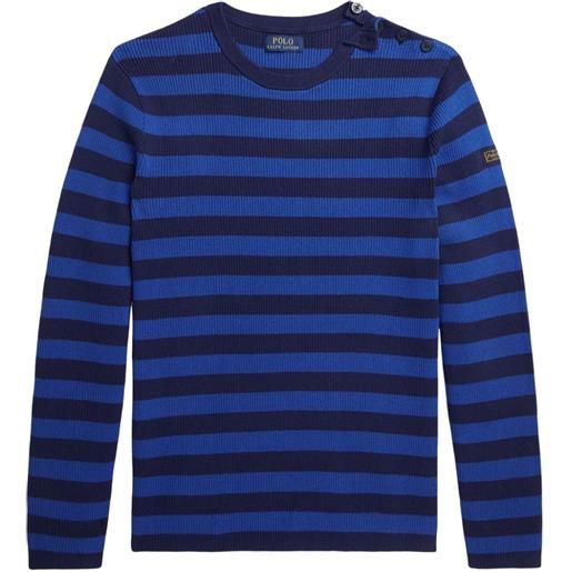Polo Ralph Lauren maglione con applicazione - blu