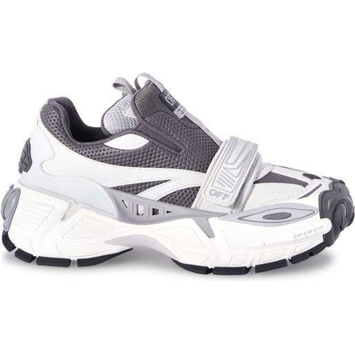 Off-White sneakers glove con design color-block - grigio