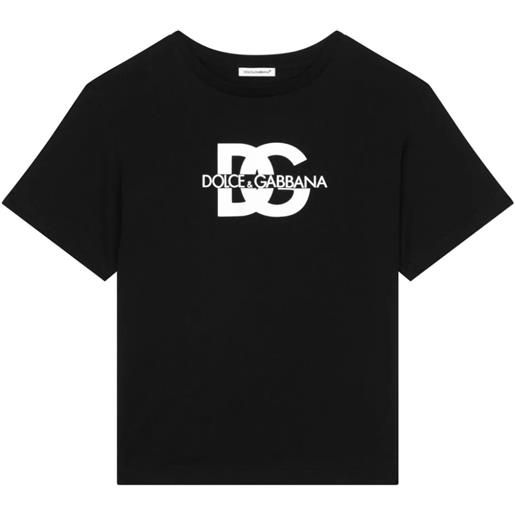 DOLCE & GABBANA KIDS t-shirt con logo dg