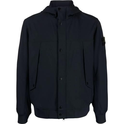 STONE ISLAND 40227 light soft shell-r_e. Dye® technology in recycled polyester